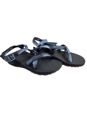 Chaco ZCloud Ramblay Blue and Navy Outdoor Webbing Sandal Straps Size 10 Nwt